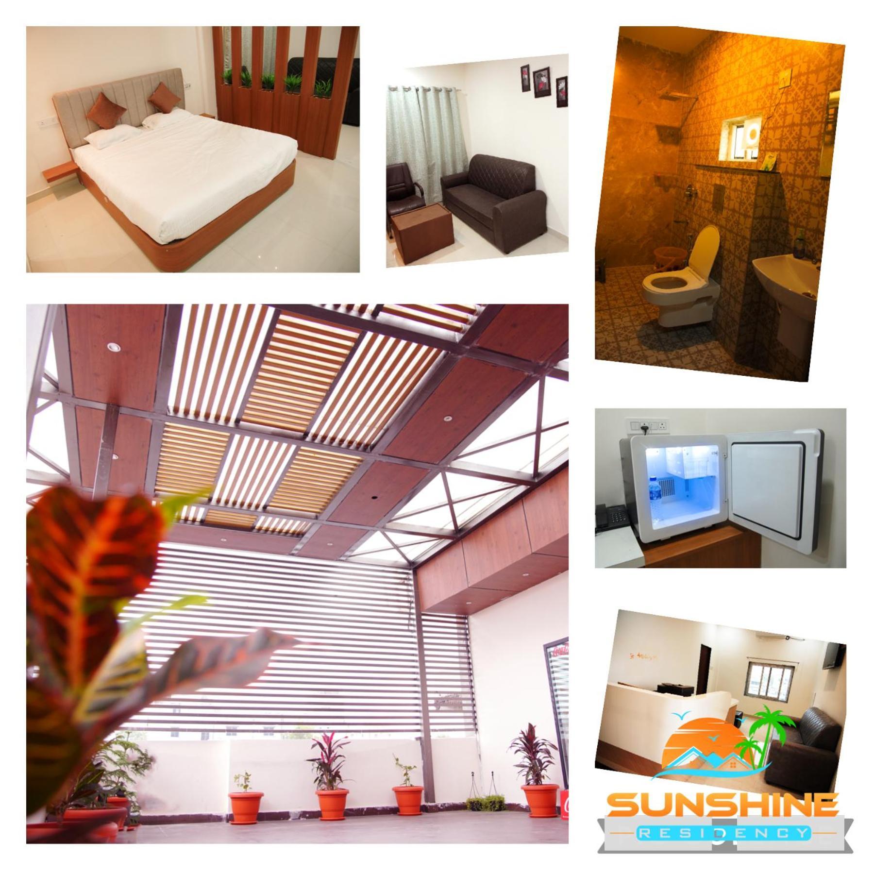 Sunshine Residency Hotell Mancherāl Exteriör bild